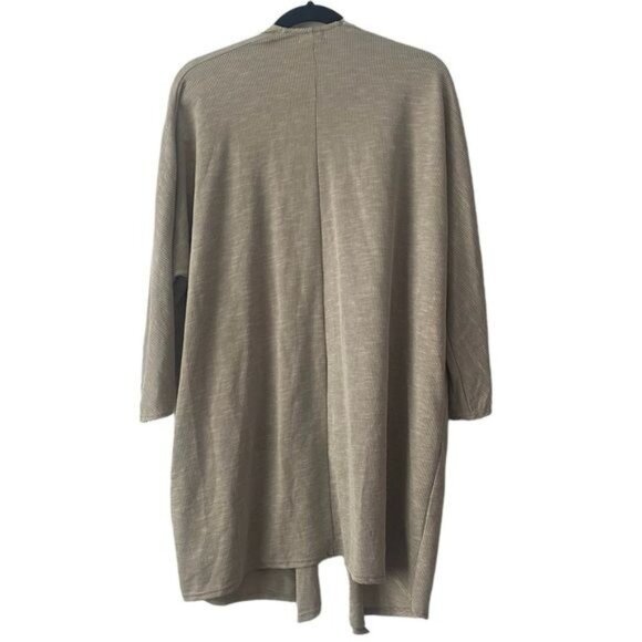 Anthropologie‎ Donni Sandwash Ribbed Cardigan Duster NWOT - Picture 6 of 8